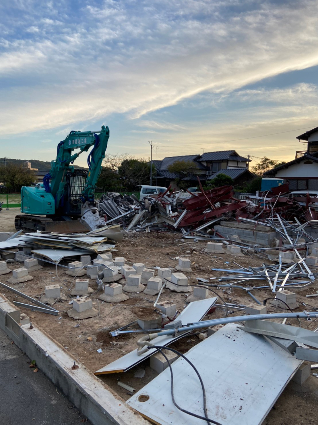 有限会社 龍進工業 工事風景