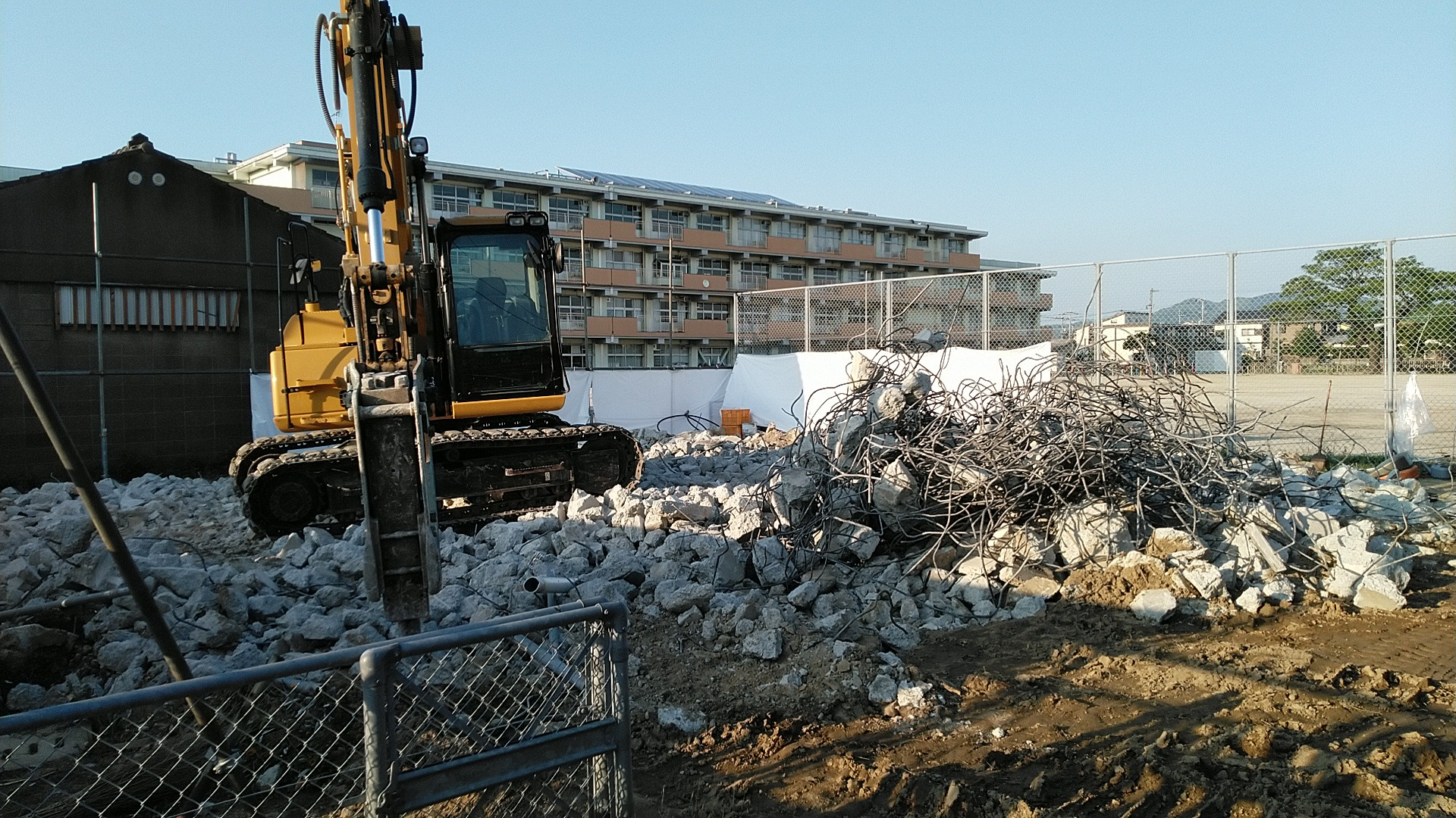 有限会社 龍進工業 工事風景